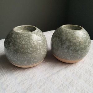 Set of 3 Tealight Glass Candle Holder